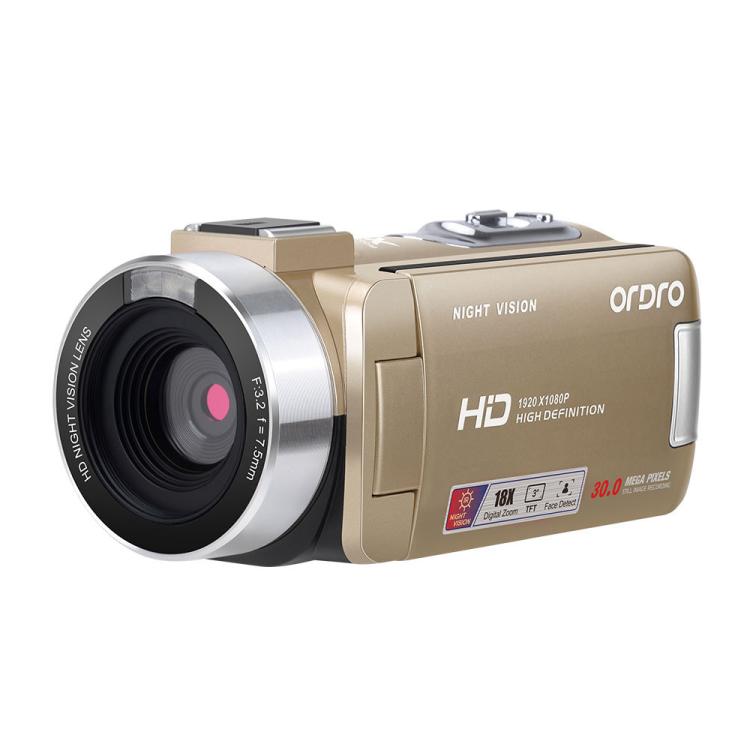 Ordro 1080P 30fps HD Night Vision Infrared Digital Camera, B320 Black, B320 Gold Ordro 1080P 30fps HD Night Vision Infrared Digital Camera, B320 Black, B320 Gold